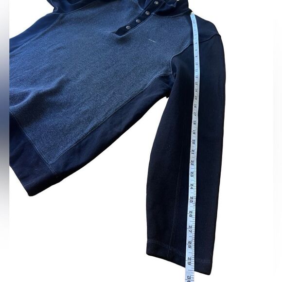 Calvin Klein Mens Pullover 1/4 Button Snap Golf Sweater black Size medium - Picture 12 of 15